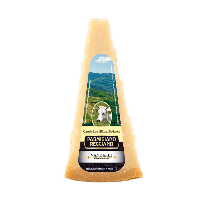 Parmigiano Reggiano Vacca Bianca Modenese 24 meses Slow Food