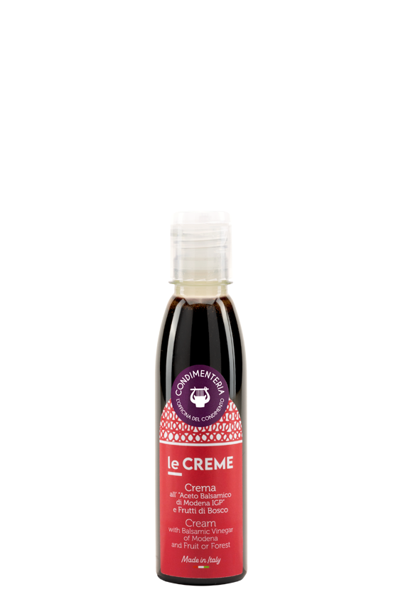 CREMA ALL'ACETO BALSAMICO DI MODENA IGP E FRUTTI DI BOSCO