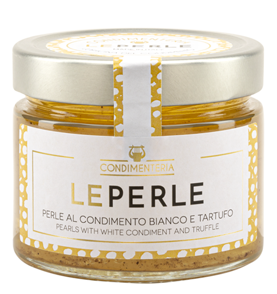 PERLE AL CONDIMENTO BIANCO E TARTUFO